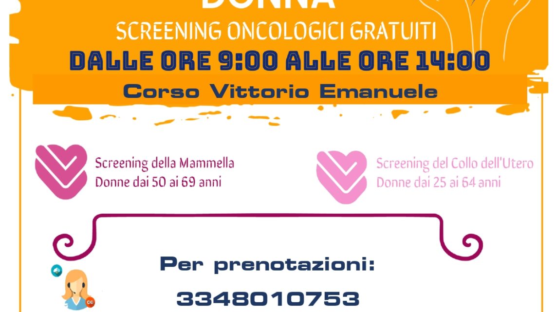 SCREENING ONCOLOGICI,I CAMPER DELL’ASL SABATO 23 MARZO A SAVIGNANO IRPINO