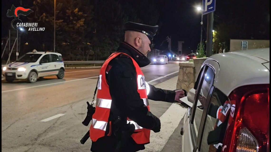 Controlli dei Carabinieri ad Ariano Irpino e comuni limitrofi: due denunce