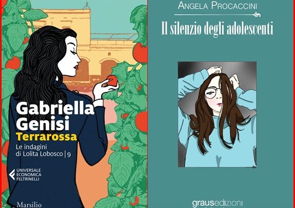 In questa settimana doppia presentazione di libri: “Terrarossa, le indagini di Lolita Lobosco” di Gabriella Genisi e “Il silenzio degli adolescenti” di Angela Procaccini