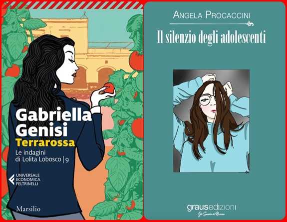 In questa settimana doppia presentazione di libri: “Terrarossa, le indagini di Lolita Lobosco” di Gabriella Genisi e “Il silenzio degli adolescenti” di Angela Procaccini