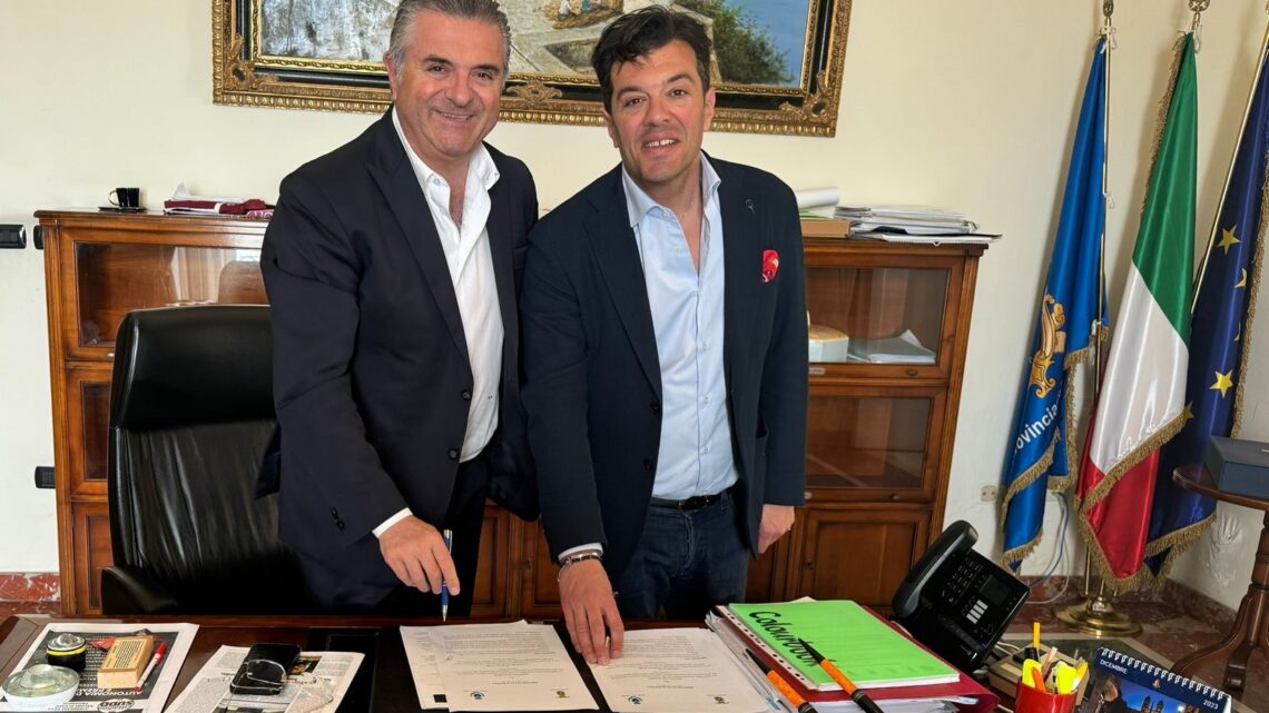 Villa Guariglia: firmato protocollo d’intesa tra Provincia di Salerno e Comune di Vietri sul Mare