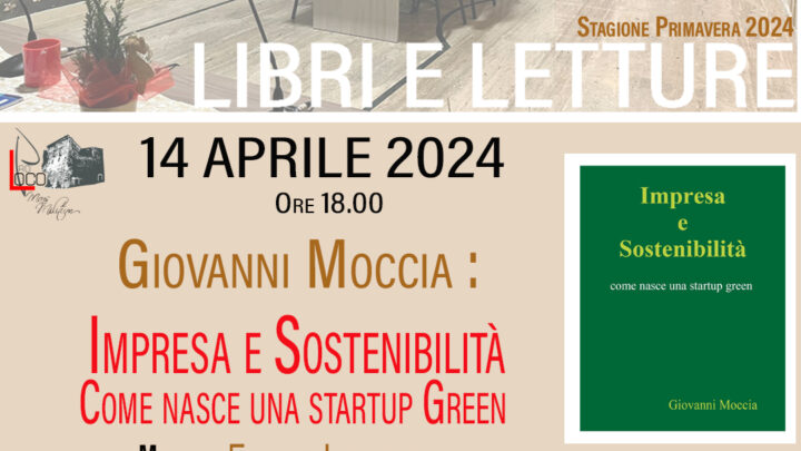 Presentazione del libro Impresa e Sostenibilità come nasce una startup green