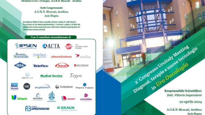 Avanguardia in uro-oncologia: all’Azienda Moscati confronto tra massimi specialisti per il 2° Congresso UroItaly