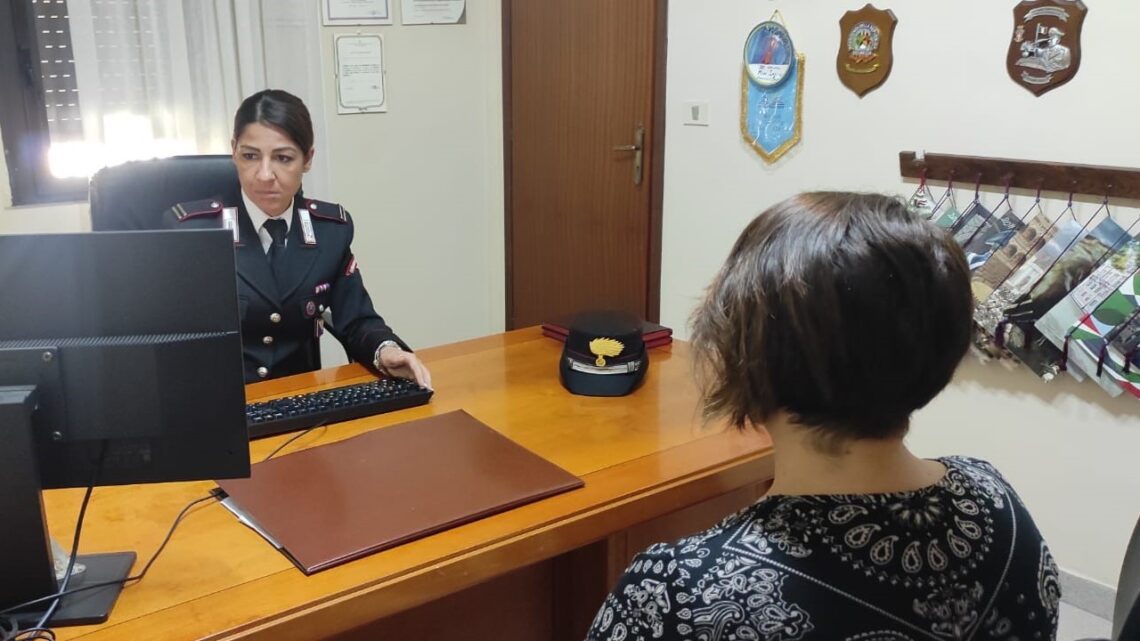 “Una Stanza tutta per sé” al Comando Stazione Carabinieri di Bonito, per dare ascolto alle vittime di violenza di genere