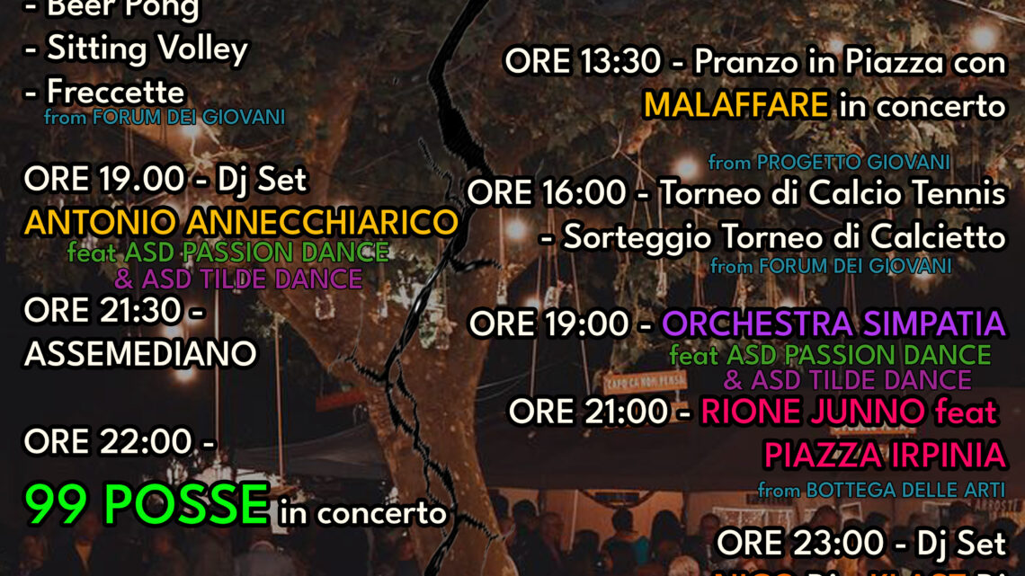 “FIESTA- Perche Restare” “FIESTA- Perche Restare”