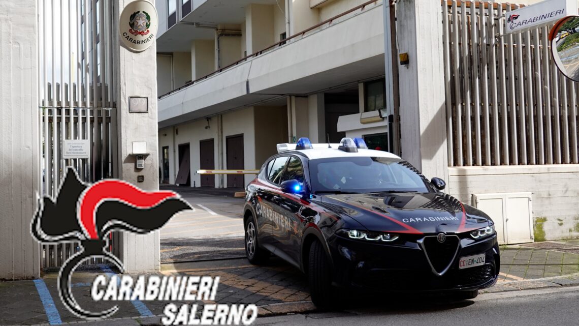 SALERNO (SA): CONTROLLI ANTIDROGA TRA GIOVANISSIMI. CARABINIERI ESEGUONO COLLOCAMENTO IN COMUNITÀ DI UN MINORE