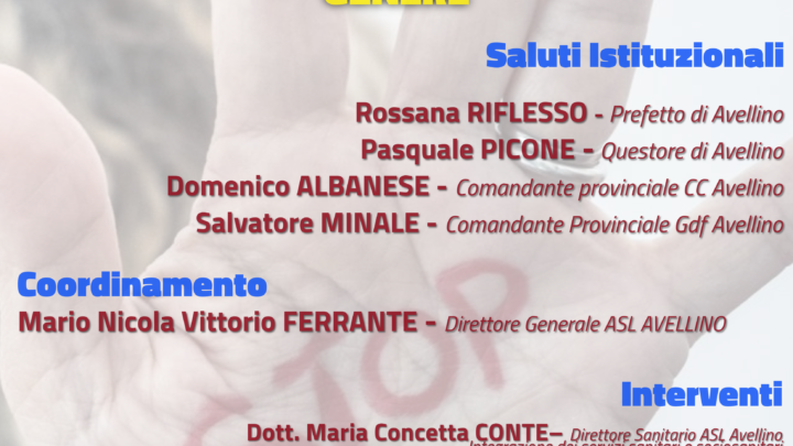 “LA RETE TERRITORIALE PER CONTRASTARE LA VIOLENZA DI GENERE”