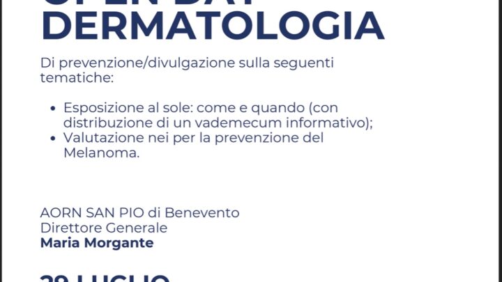 AORN SAN PIO, OPEN DAY DERMATOLOGIA