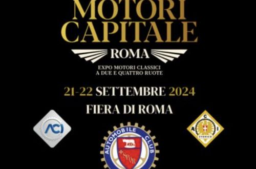 ACI Salerno promuove il motorismo storico. Sconti per i Soci a Roma il 21 e 22 settembre con Motori Capitale