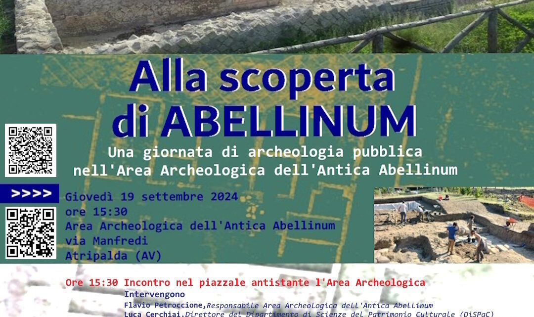 Alla scoperta di Abellinum – Giornata di archeologia pubblica