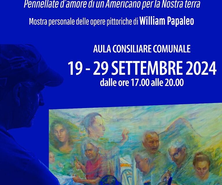 Mostra personale delle opera pittoriche di William Papaleo Mostra personale delle opera pittoriche di William Papaleo