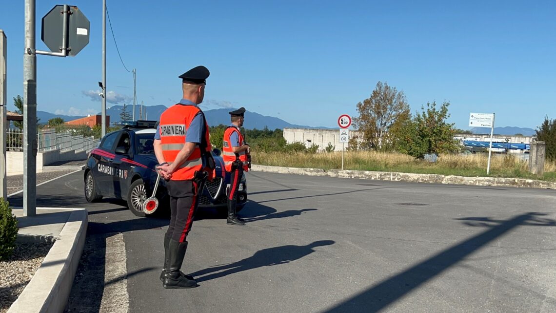 INTENSIFICATI I CONTROLLI DEI CARABINIERI IN QUEST’ULTIMO FINE SETTIMANA