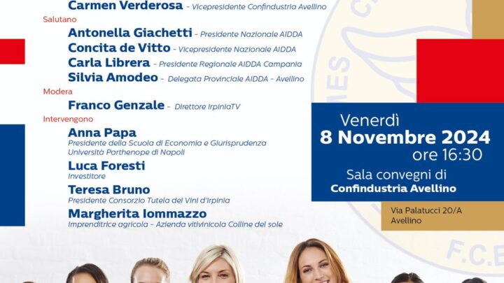 Convegno “South Working: ripopolare le aree interne a sostegno della crescita aziendale e dello sviluppo dei territori”