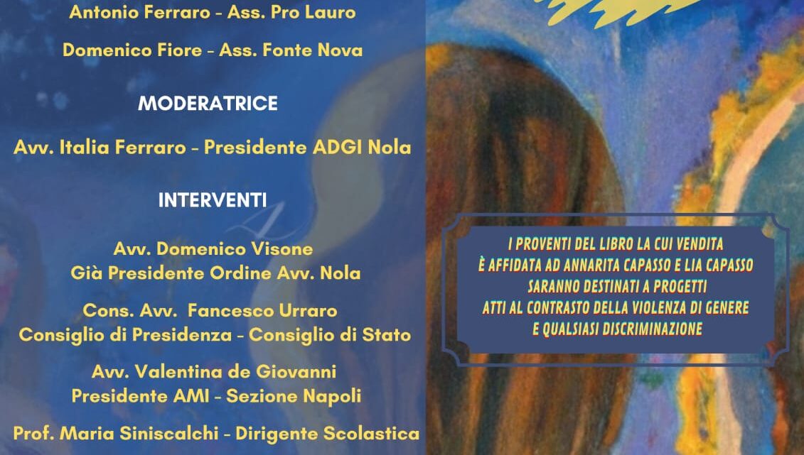 A LAURO LA PRESENTAZIONE DEL LIBRO โSIAMO COMETE SIAMO COME TEโ A LAURO LA PRESENTAZIONE DEL LIBRO โSIAMO COMETE SIAMO COME TEโ