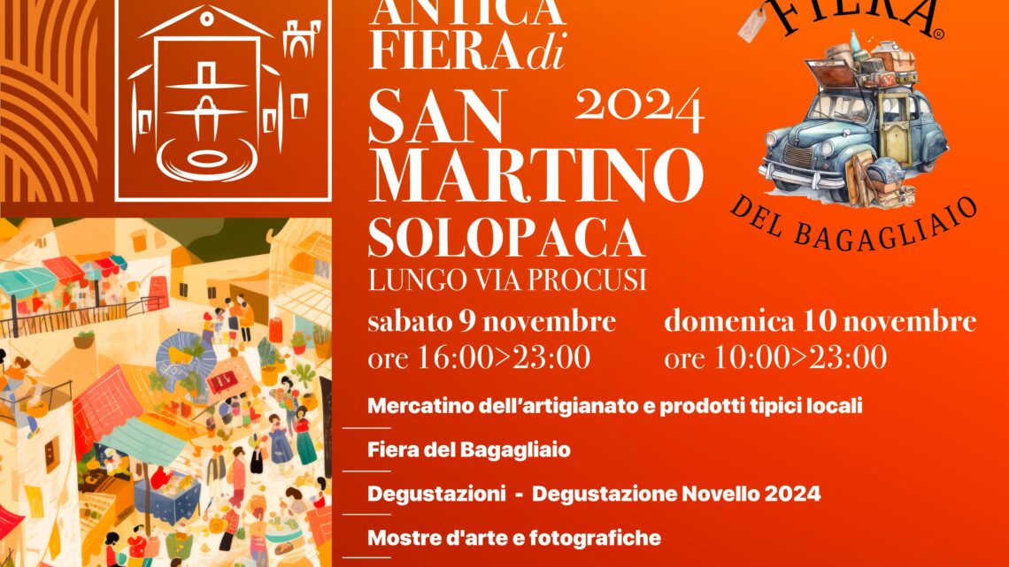 Torna a Solopaca l’Antica Fiera di San Martino Torna a Solopaca l’Antica Fiera di San Martino