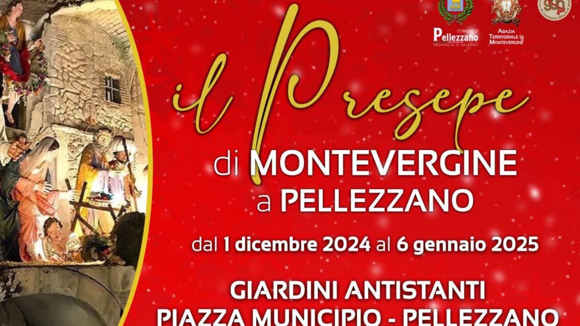 PELLEZZANO OSPITA IL “PRESEPE DELLA MISERICORDIA” PROVENIENTE DALL’ABBAZIA DI MONTEVERGINE (AV)