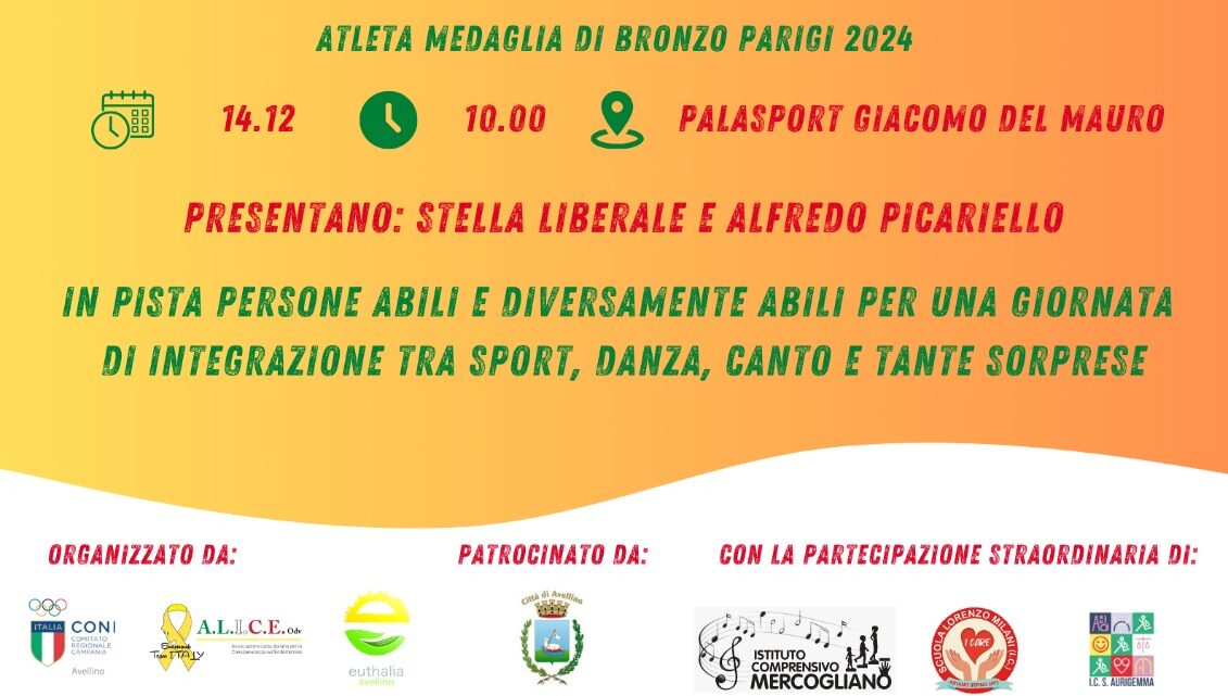 AD AVELLINO, DOMANI LA PAROLA D’ORDINE E’ “NESSUNO ESCLUSO” AD AVELLINO, DOMANI LA PAROLA D’ORDINE E’ “NESSUNO ESCLUSO”