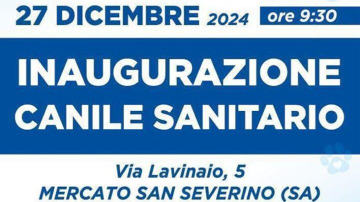Inaugurazione Canile Sanitario Mercato San Severino