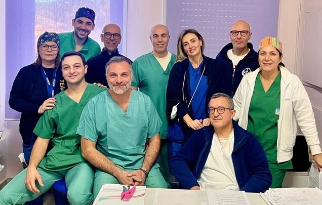 Al P.O. Umberto I di Nocera Inferiore il primo intervento laparoscopico in MONOTROCAR, tecnica che riduce le cicatrici ed i dolori post-operatori