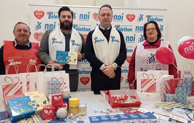 PRESENTATO IN CONFERENZA STAMPA IL PROGRAMMA DI TELETHON 2024 A PELLEZZANO