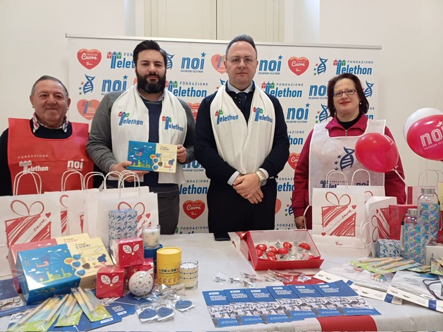 PRESENTATO IN CONFERENZA STAMPA IL PROGRAMMA DI TELETHON 2024 A PELLEZZANO