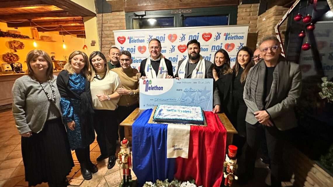 PELLEZZANO – CON TELETHON 2024 RACCOLTI OLTRE 16MILA NEL CENTRO DELLA VALLE DELL’IRNO