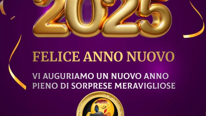 Auguri di un Felice Anno Nuovo dalla Redazione di puntalobbiettivo.it
