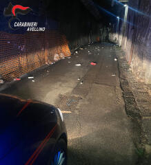 MONTEFORTE IRPINO (AV) – I CARABINIERI ARRESTANO DUE UOMINI PER DANNEGGIAMENTO AGGRAVATO E RESISTENZA