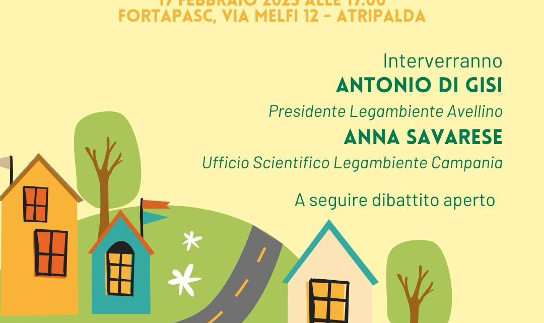 Atripalda Sostenibile: un incontro per discutere il futuro della città