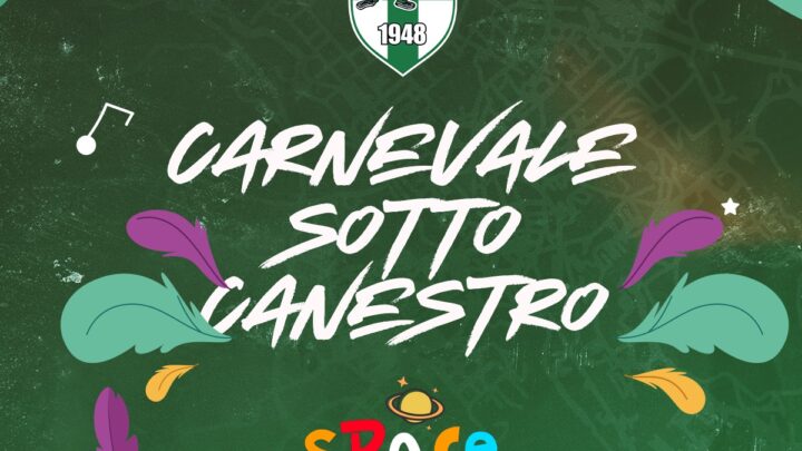“CARNEVALE SOTTO CANESTRO”, LA SPECIALE INIZIATIVA DELLA SCANDONE PER I SUOI TIFOSI