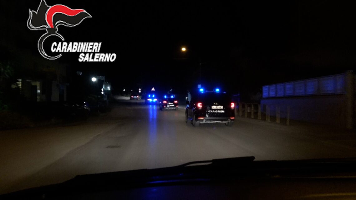 COLLIANO E CONTURSI TERME: SERVIZIO STRAORDINARIO DI CONTROLLO DEL TERRITORIO