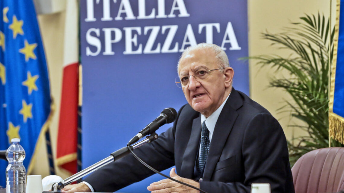 CAMPI FLEGREI, PRESIDENTE DE LUCA CHIEDE MOBILITAZIONE STRAORDINARIA SERVIZIO NAZIONALE DI PROTEZIONE CIVILE