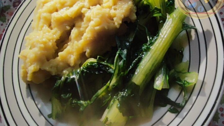 Fave e cicoria, la ricetta