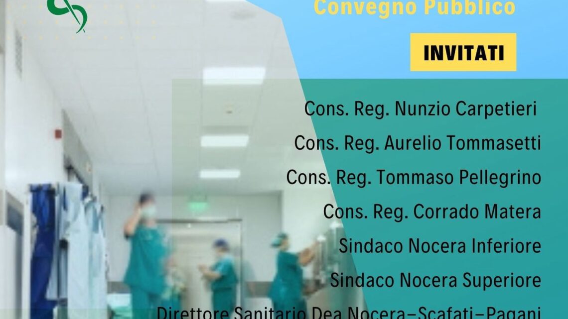 Un convegno per il futuro della sanità a Nocera Inferiore: la Fials Salerno chiama a raccolta istituzioni e cittadini
