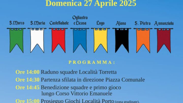 Palio Vivi San Marco 2025: una giornata di tradizione e divertimento a Castellabate