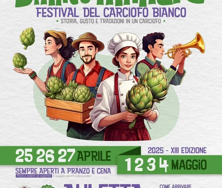 Torna il Festival del Carciofo Bianco della Valle del Tanagro: Un’Ode alla Tradizione e alla Sostenibilità