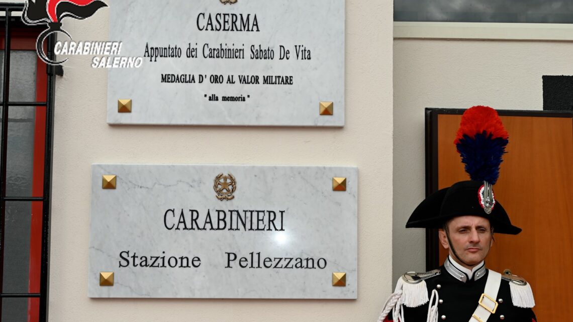 Celebrazione della memoria: inaugurazione della caserma a Pellezzano Celebrazione della memoria: inaugurazione della caserma a Pellezzano
