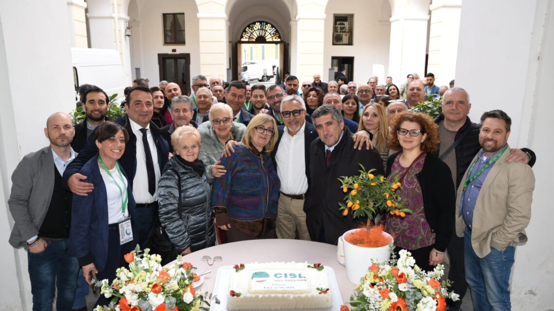 Cisl Salerno: Maria Carmela Cortazzi è la scelta giusta