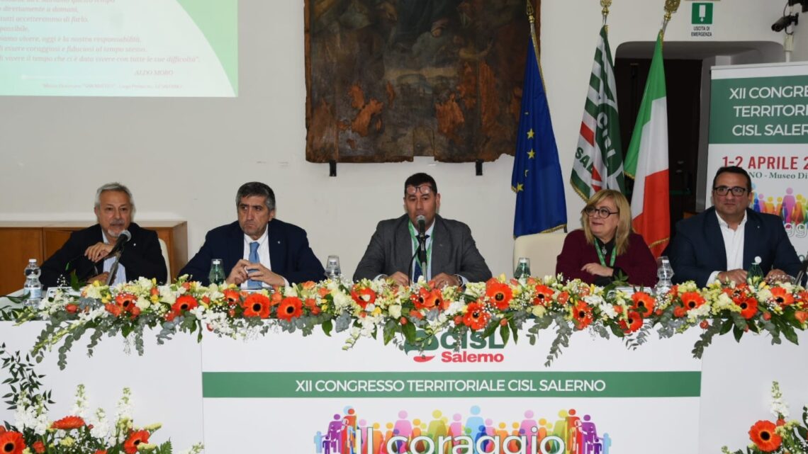 Cisl Salerno: il futuro del sindacato e del territorio