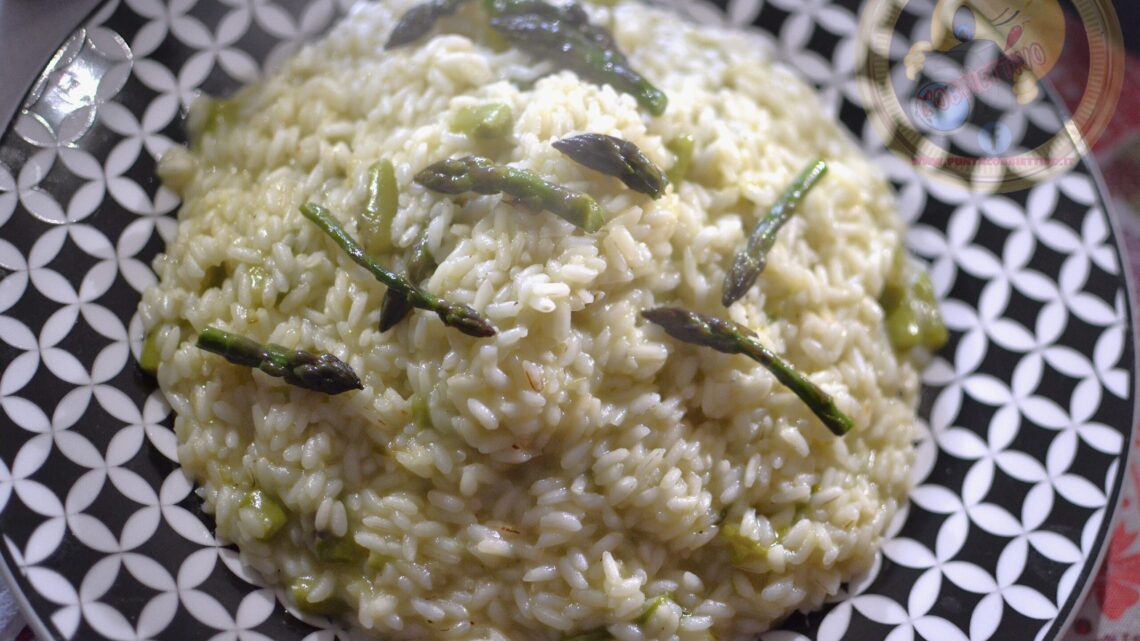 Risotto con gli asparagi selvatici