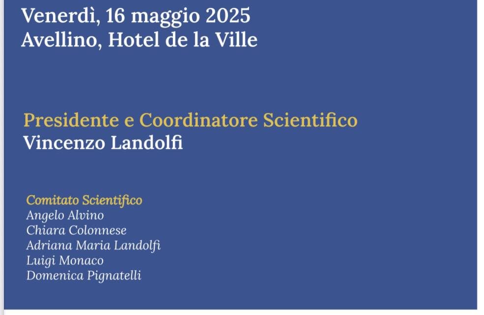 Avellino, focus sul paziente anziano fragile: il 16 maggio convegno scientifico all’Hotel de la Ville