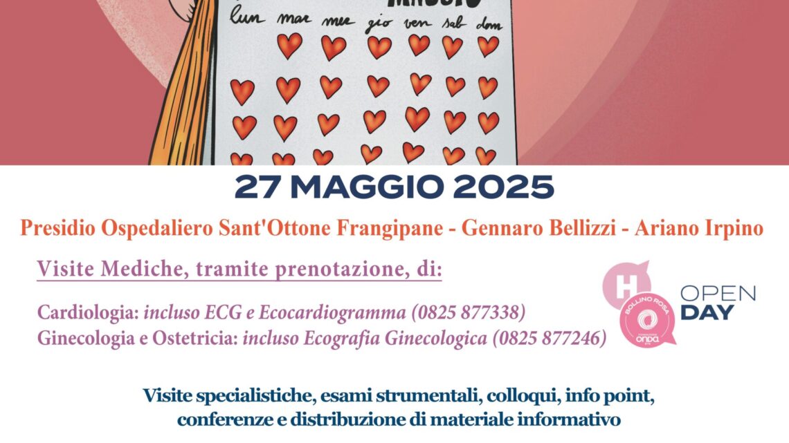 Il 27 Maggio, Ariano Irpino Apre le Porte per un Open Day di Prevenzione