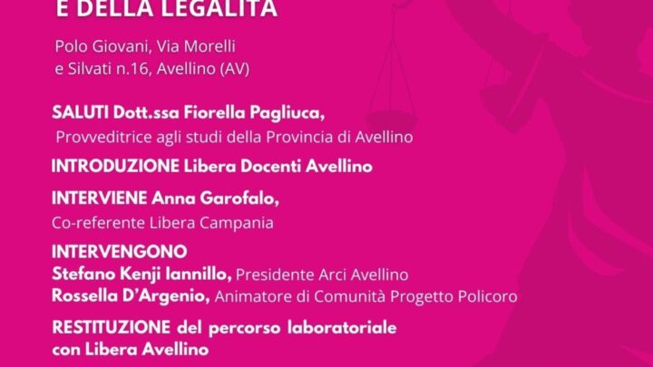 Giornata della legalità, 23 maggio: un appuntamento con il futuro alle 9:30 al Polo Giovani