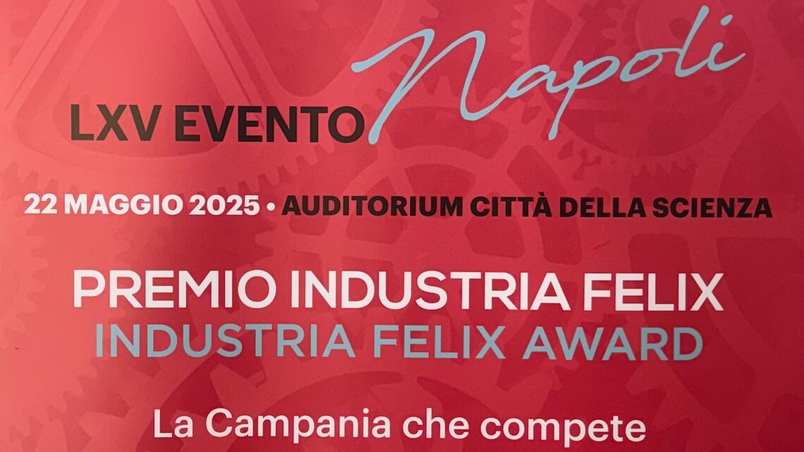A Luigi Snichelotto ed alla Community Cooking Leader S.r.l. il Premio Industria Felix 2025