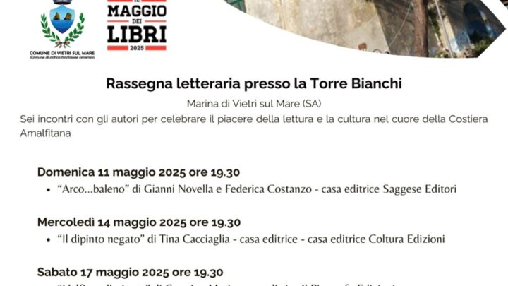 Saggese Editori e Comune di Vietri sul Mare uniscono le forze per la rassegna letteraria
