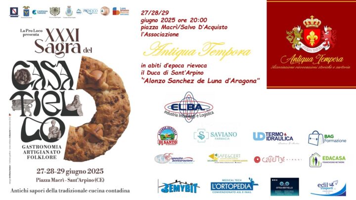 Sant’Arpino celebra la tradizione con la Sagra del Casatiello