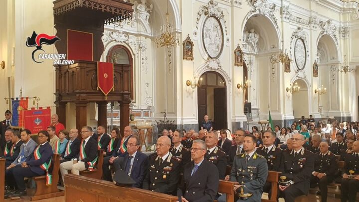 PAGANI (SA): CERIMONIA IN RICORDO DEL TENENTE DEI CARABINIERI, MEDAGLIA D’ORO AL VALOR MILITARE “ALLA MEMORIA”, MARCO PITTONI