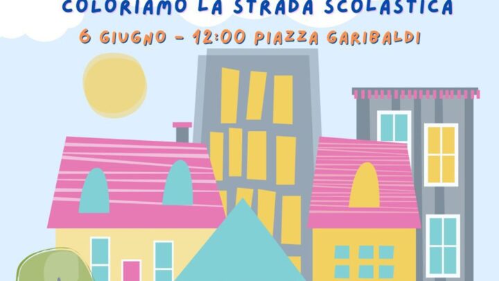 Avellino si prepara alla Festa del Piedibus – “Coloriamo la strada scolastica” il 6 giugno