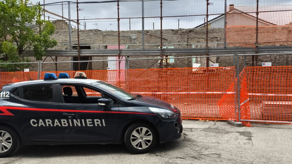 Incidente sul lavoro ad Aquilonia: operaio ferito in un cantiere comunale