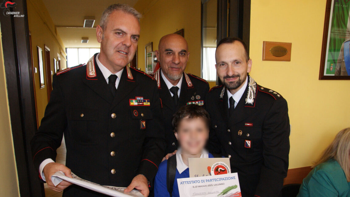 A SCUOLA DI LEGALITÀ: A MIRABELLA ECLANO GLI ALUNNI DELLE SCUOLE ELEMENTARI DI GESUALDO DIVENTANO CARABINIERI PER UN GIORNO